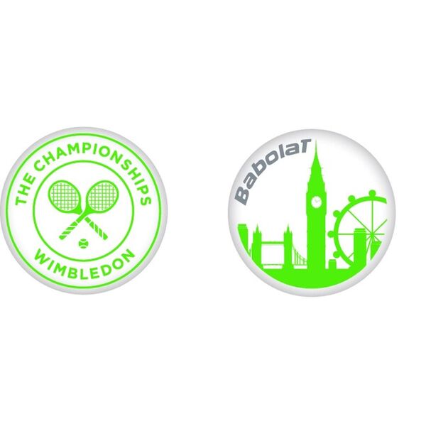 Babolat Wimbledon Dampener X2, Μέγεθος: 1